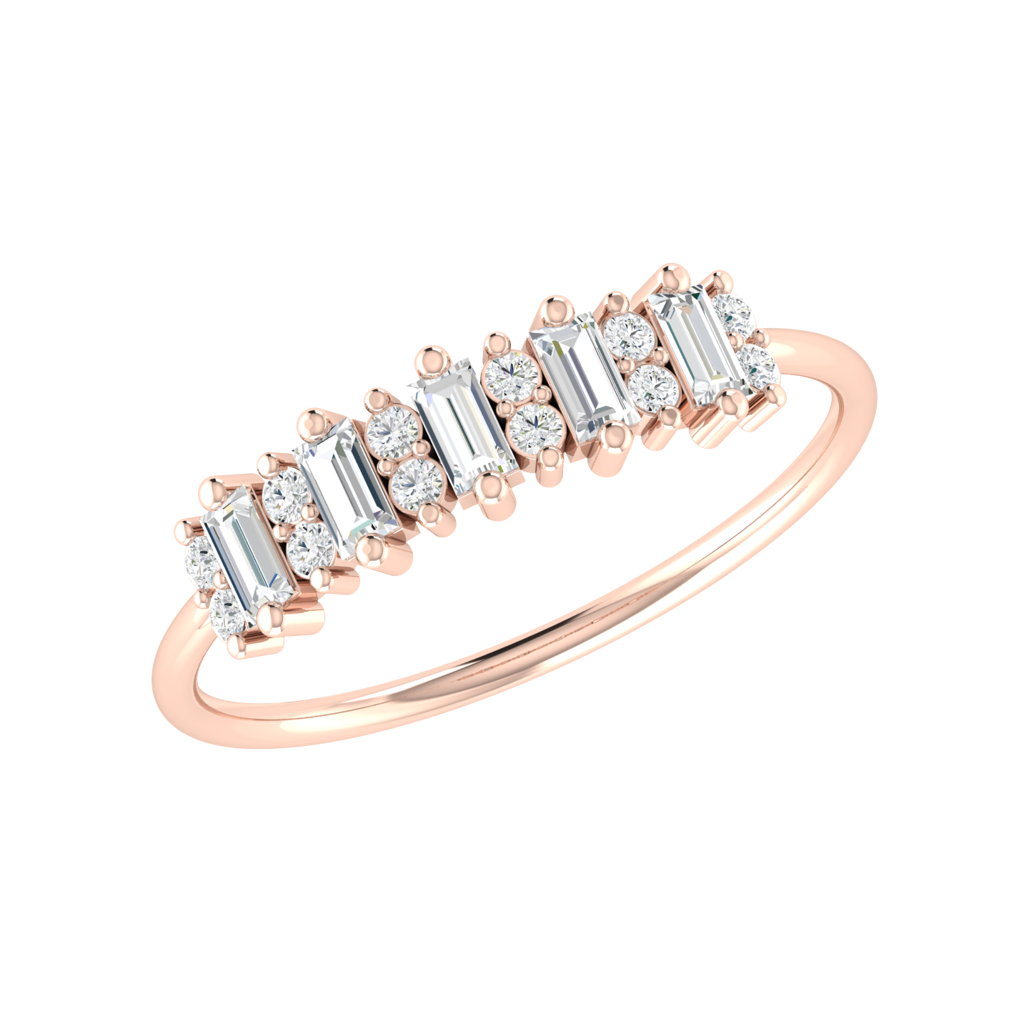 Gem Galore Rose Gold Lab Grown Diamond